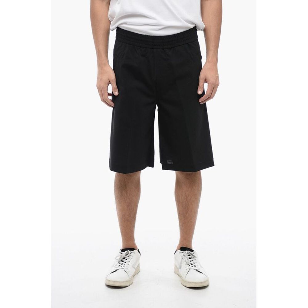 Wool-Blend Shorts JORDAN with Elastic Waist